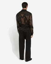 Tailored cotton pants -  | Dolce &amp; Gabbana