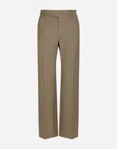 Tailored two-way stretch twill pants -  | Dolce &amp; Gabbana