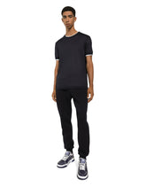 Cotton jogging pants with tag -  | Dolce & Gabbana