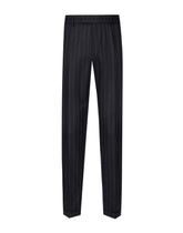 Tailored striped wool trousers -  | Dolce &amp; Gabbana