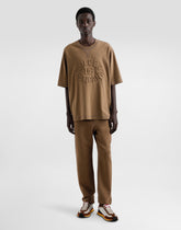 Stretch jersey jogging pants with embroidery -  | Dolce &amp; Gabbana