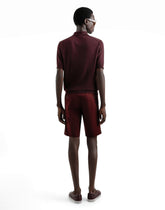 Cotton shorts with tag -  | Dolce &amp; Gabbana