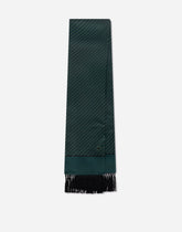 Silk scarf with DG logo print -  | Dolce & Gabbana