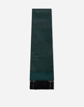 Silk scarf with DG logo print -  | Dolce & Gabbana