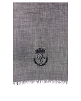 Scarf in cashmere and silk -  | Dolce &amp; Gabbana