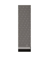 Silk scarf with micro-pattern print -  | Dolce &amp; Gabbana