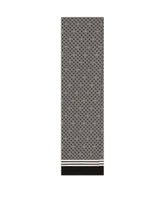 Silk scarf with micro-pattern print -  | Dolce &amp; Gabbana