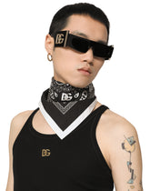 Bandanna-print silk bandanna -  | Dolce & Gabbana