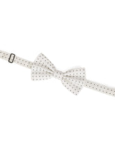 Bow-tie in printed silk -  | Dolce & Gabbana