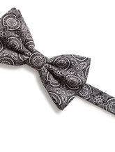 Silk bow tie with tie print -  | Dolce & Gabbana