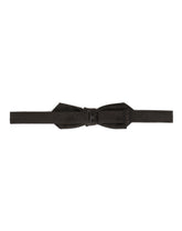Dolce & Gabbana Bow Tie In Silk Blend With Jacquard Print -  | Dolce & Gabbana
