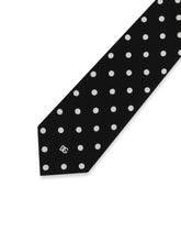 8-cm blade tie in polka-dot twill -  | Dolce &amp; Gabbana