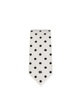 8-cm blade tie in polka-dot twill -  | Dolce &amp; Gabbana