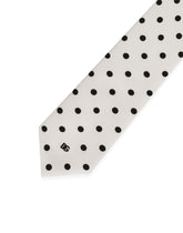 8-cm blade tie in polka-dot twill -  | Dolce &amp; Gabbana