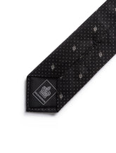 Silk blade tie with polka-dot design and DG logo (6 cm) -  | Dolce & Gabbana