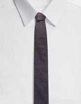 6 cm tie-design silk jacquard blade tie -  | Dolce & Gabbana