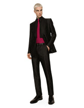 6-cm silk blade tie with DG logo embroidery -  | Dolce &amp; Gabbana