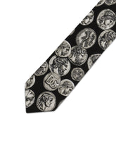 Large coin print 6-cm silk blade tie -  | Dolce & Gabbana