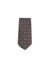 Tie-print silk jacquard blade tie (6 cm) -  | Dolce & Gabbana