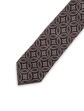 Tie-print silk jacquard blade tie (6 cm) -  | Dolce & Gabbana