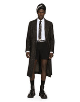 6-cm silk blade tie with safety pins -  | Dolce & Gabbana