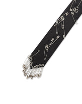 6-cm silk blade tie with safety pins -  | Dolce & Gabbana
