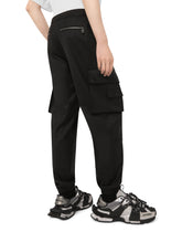 Stretch wool cargo pants -  | Dolce & Gabbana