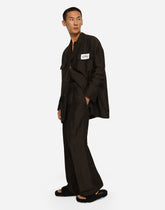 Tailored viscose and linen pants -  | Dolce & Gabbana