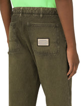 Garment-dyed pants -  | Dolce & Gabbana