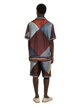 Printed silk jogging shorts -  | Dolce & Gabbana