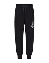 Jogging pants with Marina print -  | Dolce & Gabbana