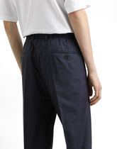 Cotton pants with double darts -  | Dolce &amp; Gabbana