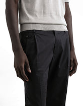 Cotton pants with double darts -  | Dolce &amp; Gabbana