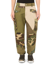 Patchwork cotton cargo pants -  | Dolce & Gabbana