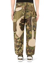 Patchwork cotton cargo pants -  | Dolce & Gabbana