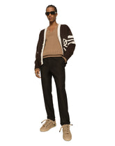 Stretch wool pants with Re-Edition label -  | Dolce &amp; Gabbana