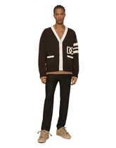 Stretch wool pants with Re-Edition label -  | Dolce & Gabbana
