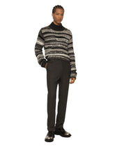 Stretch wool pants with Re-Edition label -  | Dolce & Gabbana