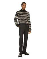 Stretch wool pants with Re-Edition label -  | Dolce & Gabbana