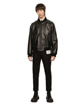 Stretch drill pants with Re-Edition label -  | Dolce &amp; Gabbana