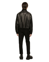 Stretch drill pants with Re-Edition label -  | Dolce &amp; Gabbana