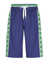 Jogging shorts with DG patch and side bands -  | Dolce & Gabbana