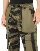 Cotton jogging pants with camouflage print -  | Dolce & Gabbana