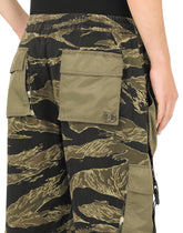Cotton jogging pants with camouflage print -  | Dolce & Gabbana
