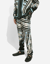Printed silk pajama pants -  | Dolce &amp; Gabbana