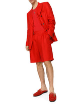 Linen shorts -  | Dolce &amp; Gabbana