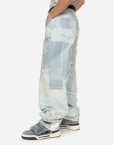Straight-leg patchwork denim jeans -  | Dolce &amp; Gabbana