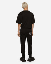 Jersey jogging pants with DG embroidery -  | Dolce &amp; Gabbana