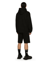 Jersey jogging shorts with embroidery -  | Dolce &amp; Gabbana