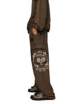 Washed jersey jogging pants with print -  | Dolce &amp; Gabbana